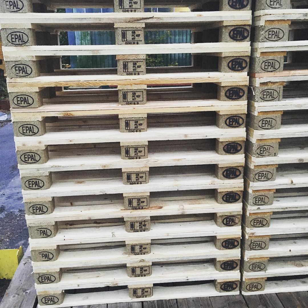 Euro pallet supply for engineering and machinery enquiries