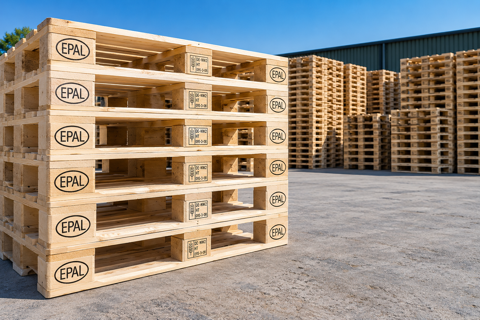 New EPAL Euro Pallets 1200 x 800